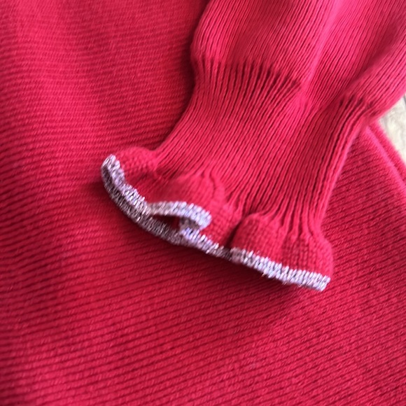 Crewcuts Red Sweater Dress - Picture 2 of 4